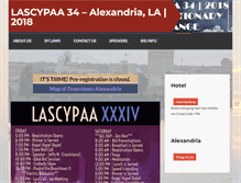 Tablet Screenshot of lascypaa.org